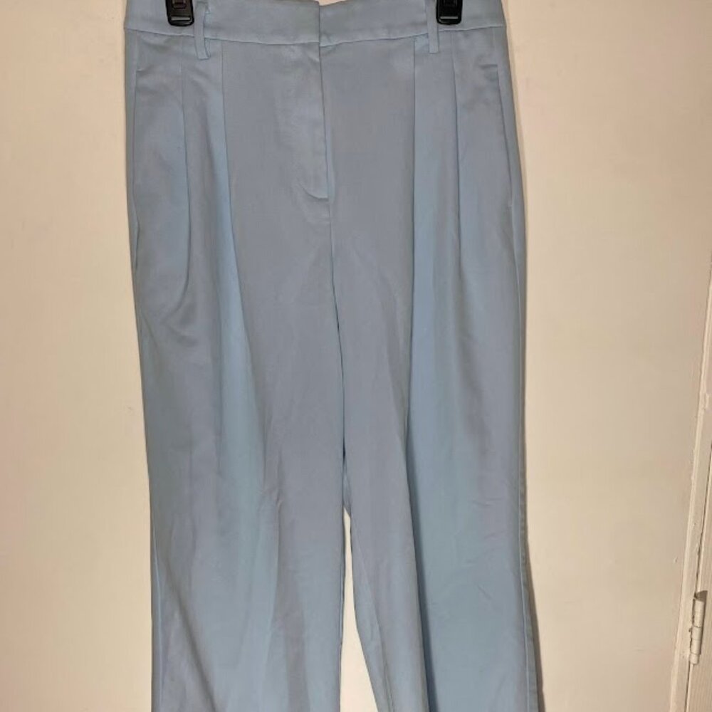 Ann Taylor Baby Blue Wide Leg Pants